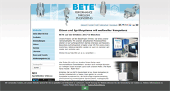 Desktop Screenshot of bete-duesen.de